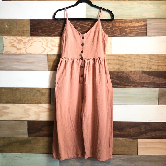 one clothing Pants - Light coral jumpsuit